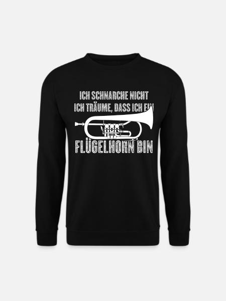 Flügelhorn Flugelhorn - Unisex Pullover - Schwarz