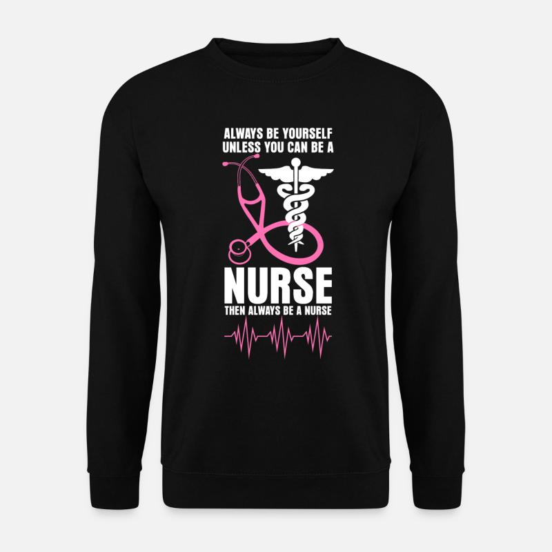 Nurse - Unisex Sweatshirt - black
