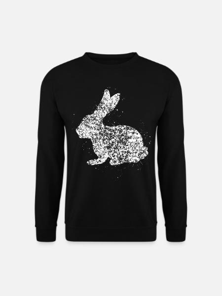 Rabbit Rabbit Rabbit - Unisex Sweatshirt - black