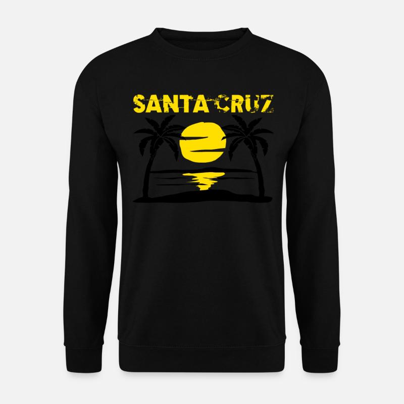 Santa Cruz Sonnenuntergang - Unisex Pullover - Schwarz