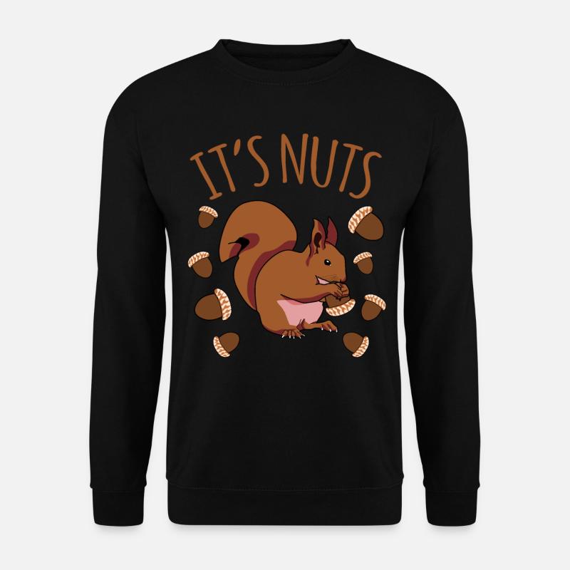 Squirrel - Unisex Sweatshirt - black