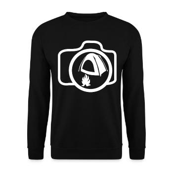 Randonnée Camping Caméra extérieure Trekking - Sweat-shirt Unisexe - noir - Devant - Alina (178cm) & Michal (187cm)