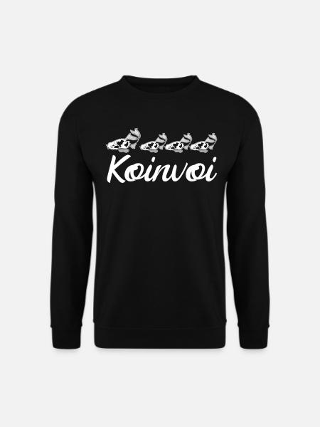 Koi Convoy Carp Kois - Unisex Sweatshirt - black