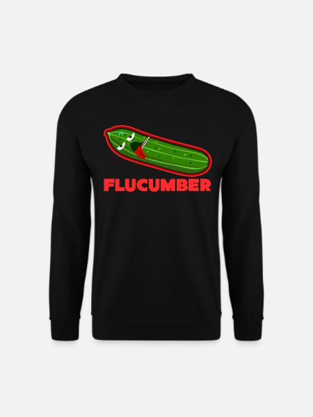 Concombre malade concombres flucombre concombres - Sweat-shirt Unisexe - noir