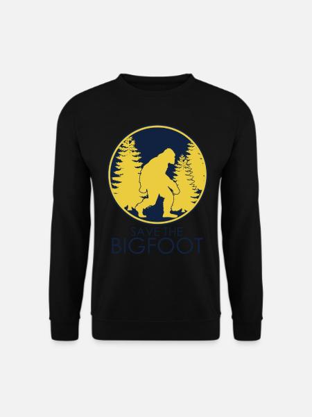 Bigfoot Sasquatch - Sweat-shirt Unisexe - noir