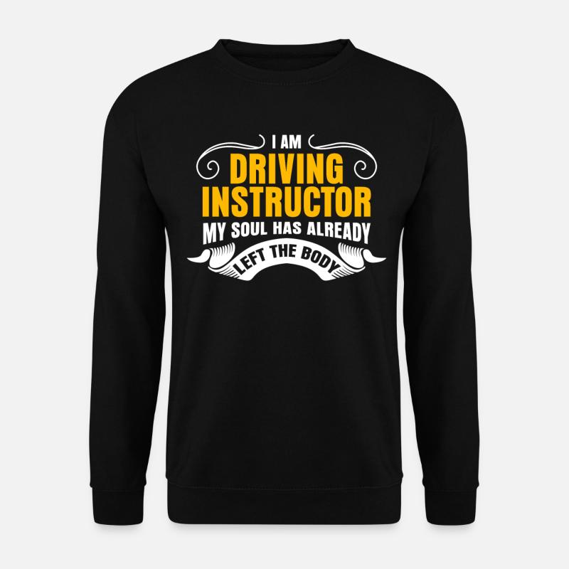 Driving Instructor Fahrschule - Unisex Pullover - Schwarz