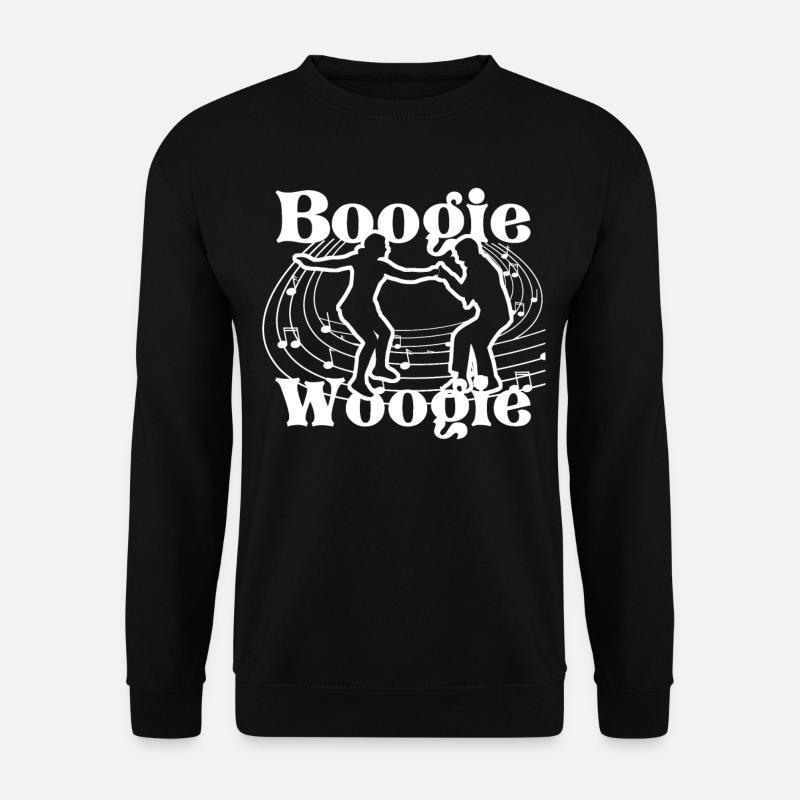 Boogie Woogie Tanzen Swing - Unisex Pullover - Schwarz
