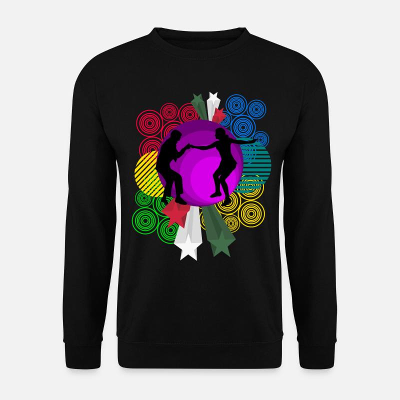 Boogie Woogie Retro Dancing Swing - Sweat-shirt Unisexe - noir
