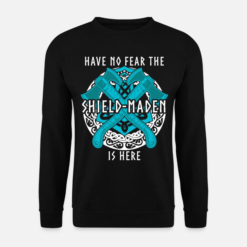 Shield Maiden - Unisex Sweatshirt - black
