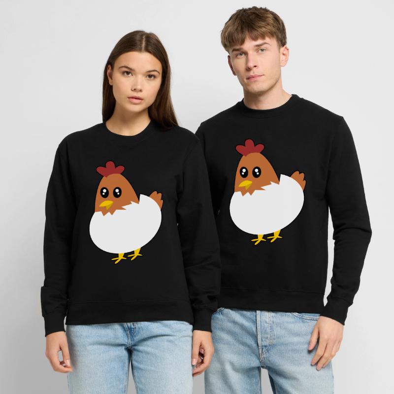 Chicken Eggs Chicken Egg Chicken Eggshell Unisex Sweatshirt