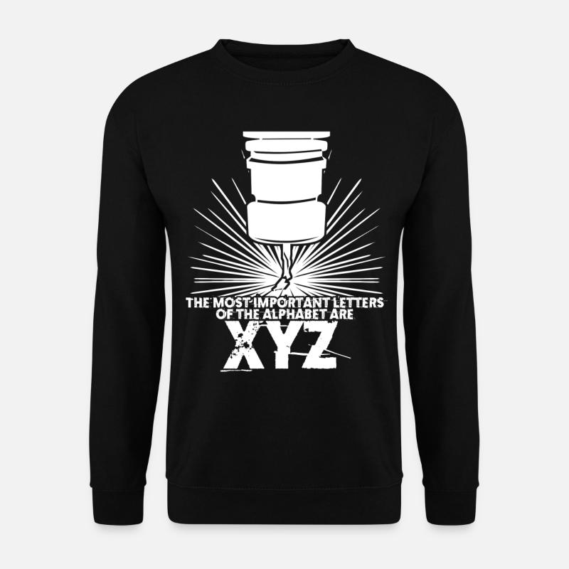 Machinist CNC Turner Milling Machine - Unisex Sweatshirt - black