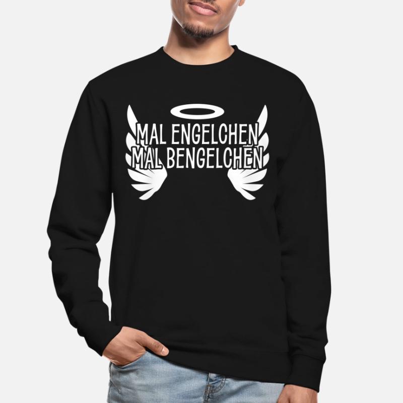 Bengelchen Engelchen Engel Bengel Unisex Pullover