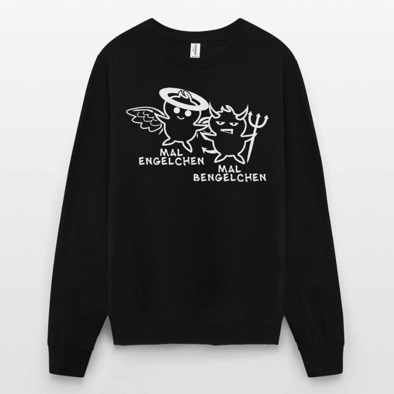 Engelchen Teufelchen Bengelchen Bengel Unisex Pullover