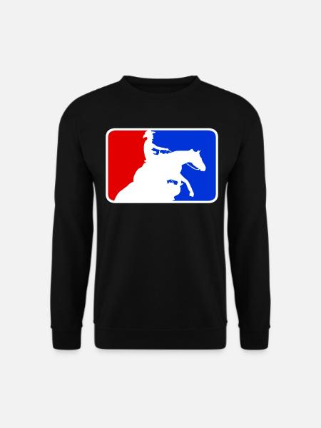 Reining Riding Rider Western Riding - Sweat-shirt Unisexe - noir