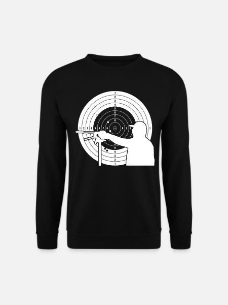 Schützenkönig Sport bersaglio tiratore - Felpa unisex - nero
