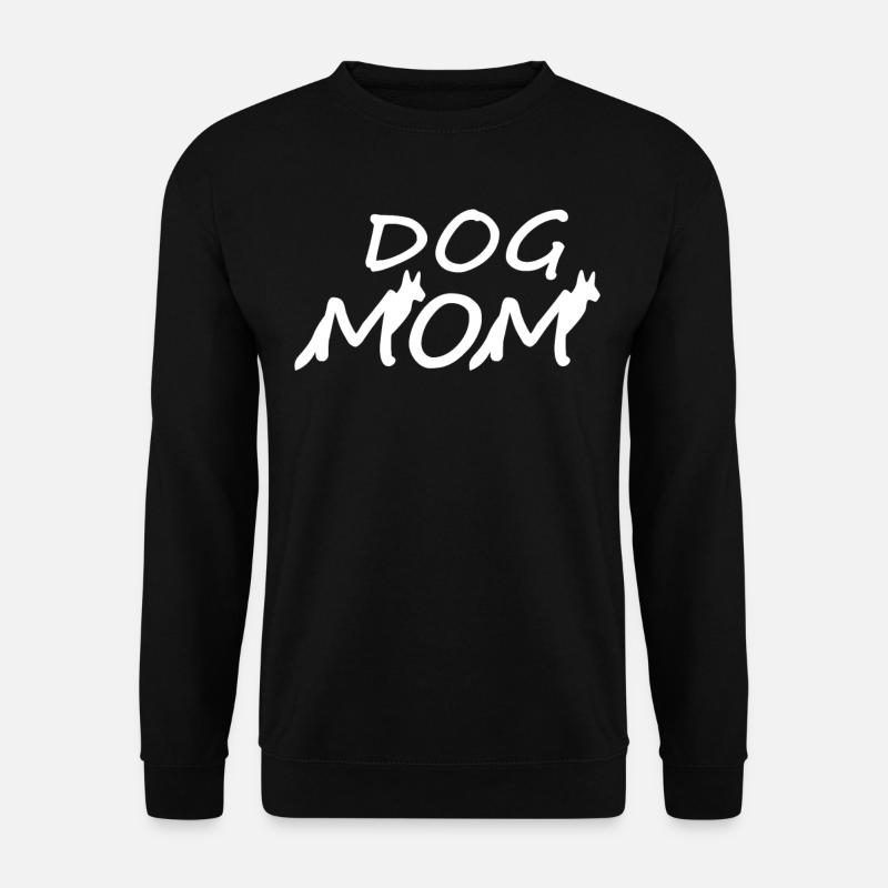 Maman berger blanc - Sweat-shirt Unisexe - noir