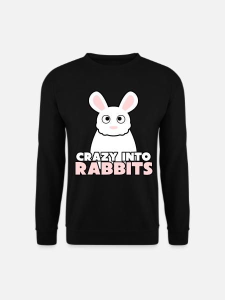 Rabbit Rabbit Rabbit Rabbit - Unisex Sweatshirt - black