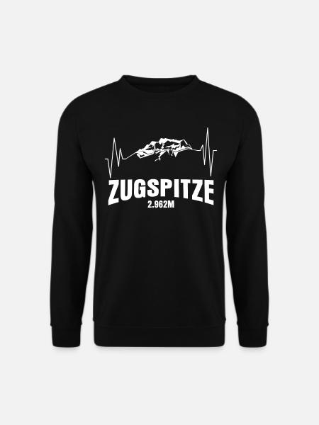 Zugspitze Bergsteigen Berge - Unisex Pullover - Schwarz