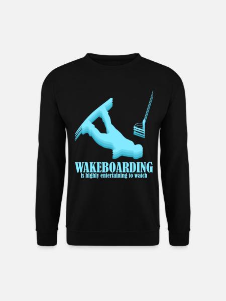 Wakeboarding Wakeboarder Wakeboard - Unisex Sweatshirt - black