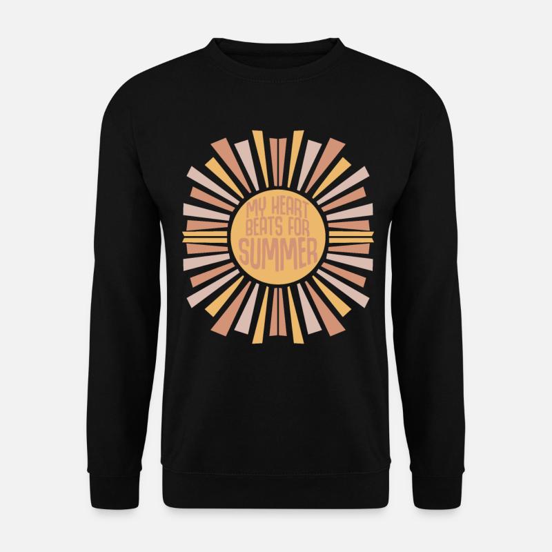 Summer Party Sun - Unisex Sweatshirt - black