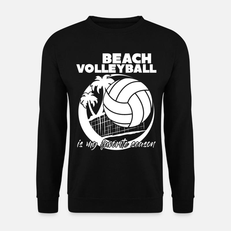 Saison de volleyball de plage - Sweat-shirt Unisexe - noir