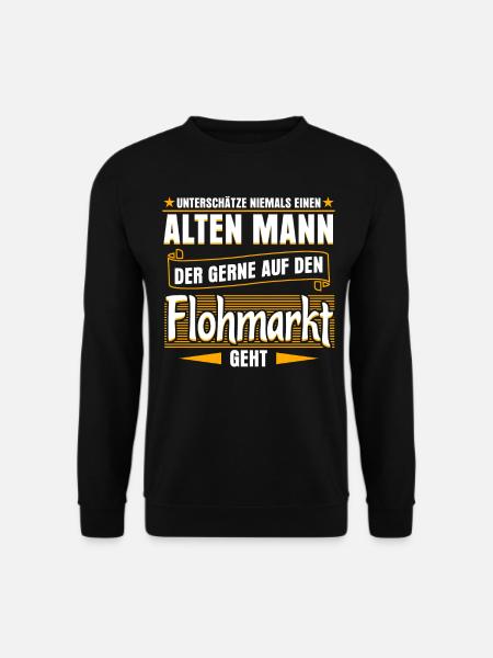 Flohmarkt Händler Trödelmarkt - Unisex Pullover - Schwarz