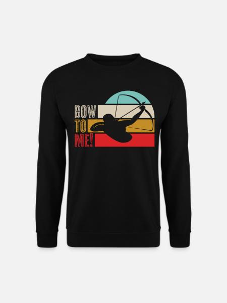 3D Archery Archer Archery - Unisex Sweatshirt - black