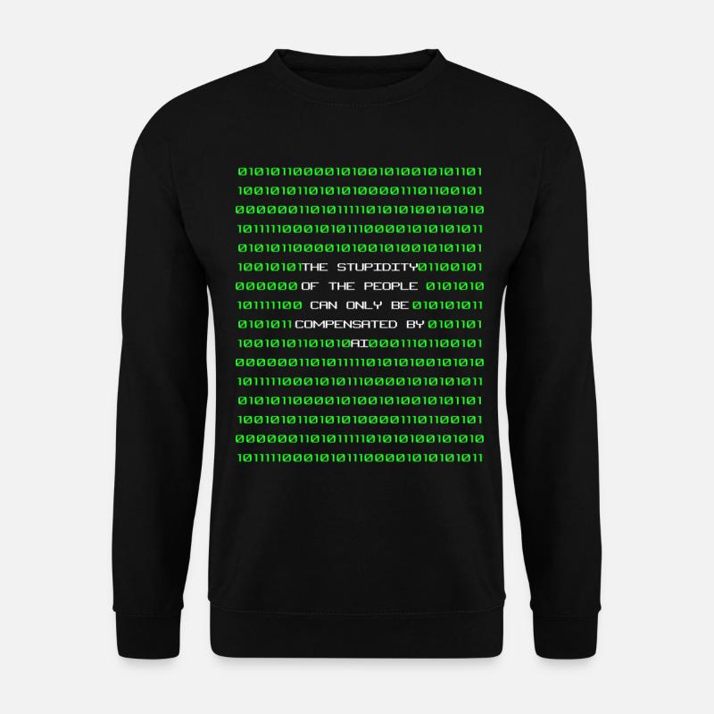 Artificial intelligence - Unisex Sweatshirt - black
