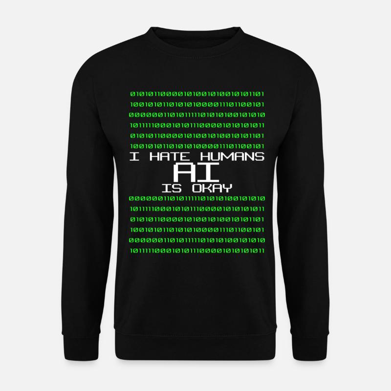 Artifical Intelligence Programmer Admin - Unisex Pullover - Schwarz