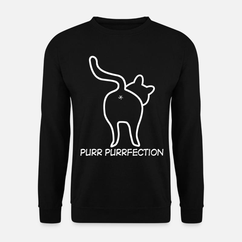 Chat disant chat - Sweat-shirt Unisexe - noir