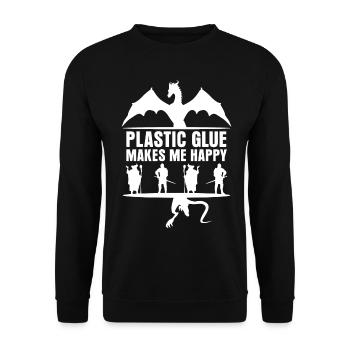 Modellbau Tabletop Modellbauer - Sweat-shirt Unisexe - noir - Devant - Alina (178cm) & Michal (187cm)