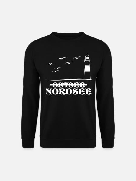 Nordsee Küste Strand Nordseeküste - Unisex Pullover - Schwarz