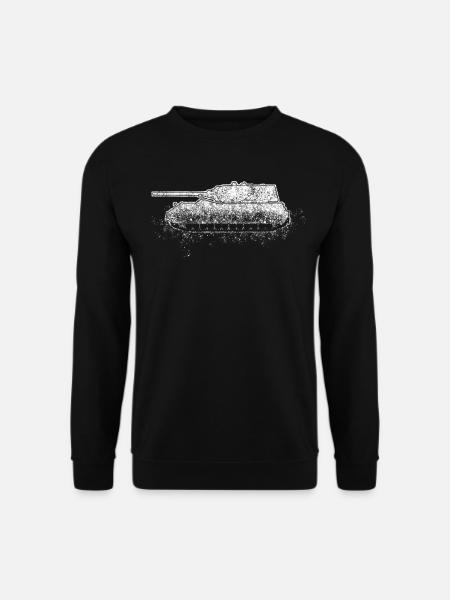 Panzer Panzerfahrer - Unisex Pullover - Schwarz