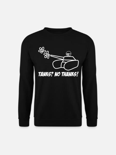 Pacifists Peace Symbol Peace - Unisex Sweatshirt - black