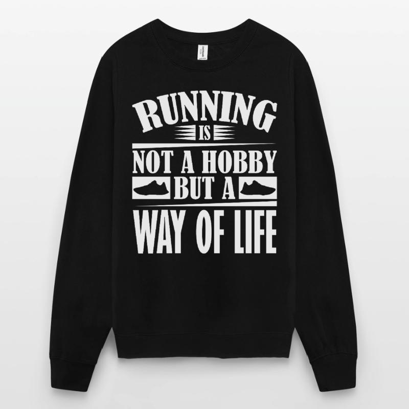 Chaussures de course Courses de course Sweat-shirt Unisexe