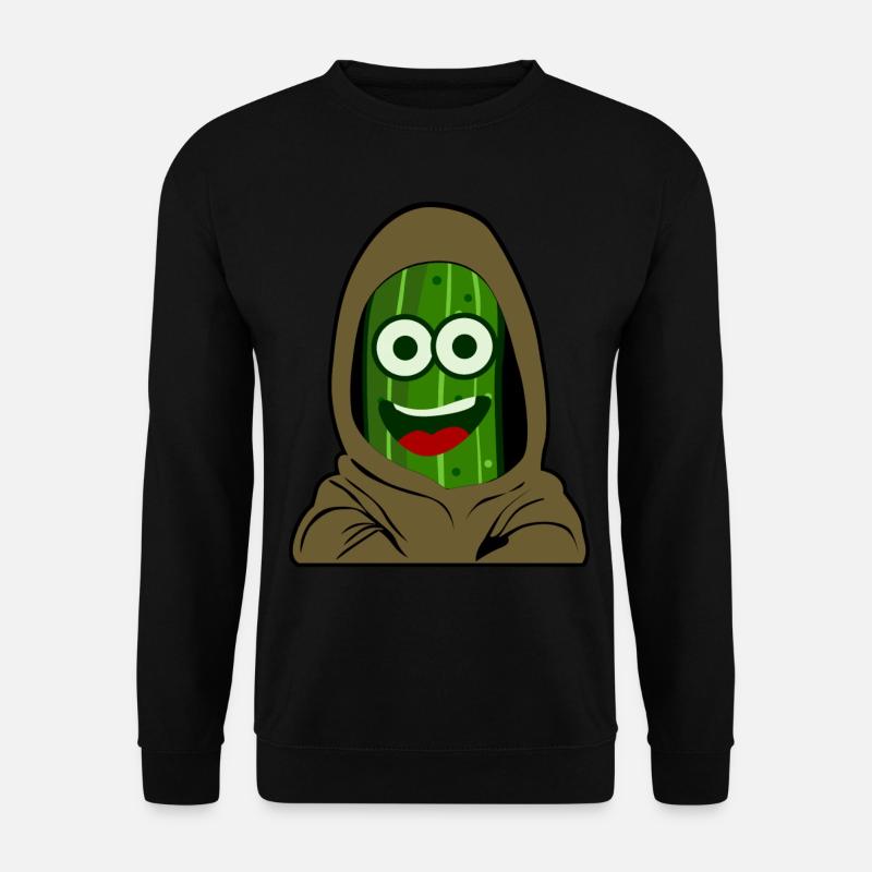 Gurke Gurken - Unisex Pullover - Schwarz
