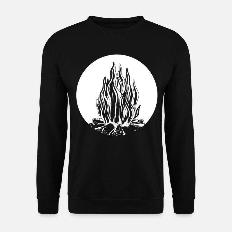 Campfire Fire Fire Pit - Unisex Sweatshirt - black