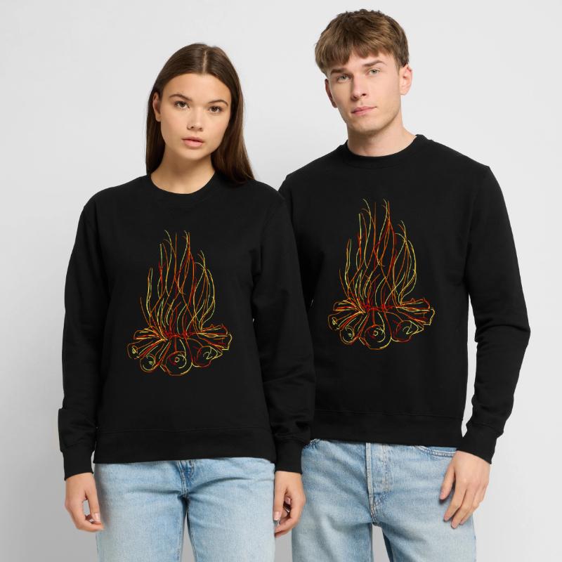 Fire Fire pit Campfire Unisex Sweatshirt