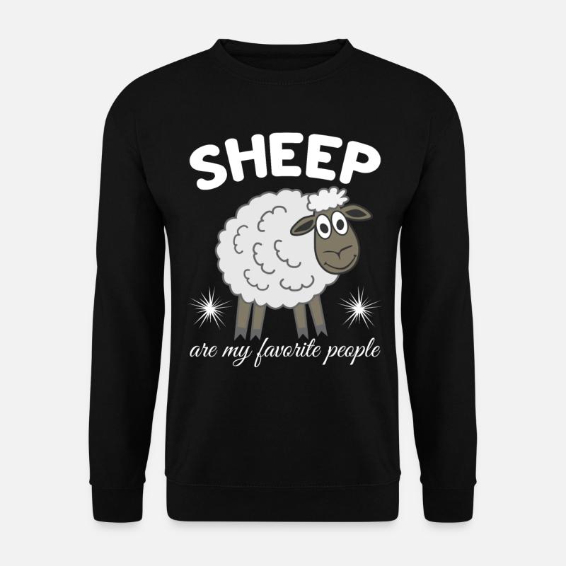 Moutons Moutons Berger Moutons - Sweat-shirt Unisexe - noir