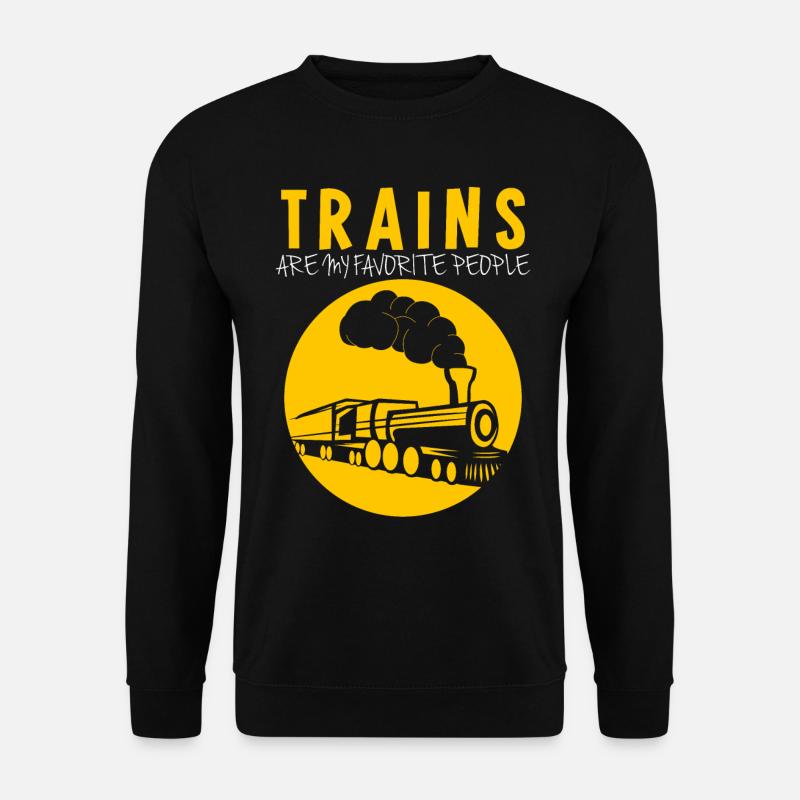 Model Railway Railway Train Driver - Unisex Sweatshirt - black