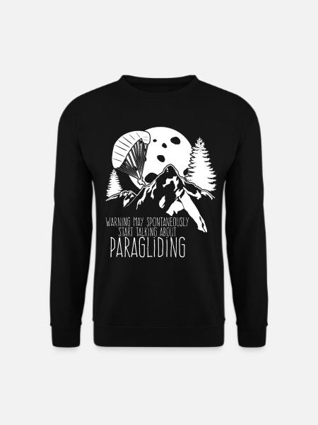Parapente, parapente, parapente - Sweat-shirt Unisexe - noir