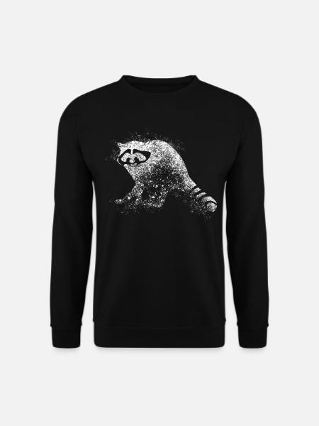 Raton laveur - Sweat-shirt Unisexe - noir