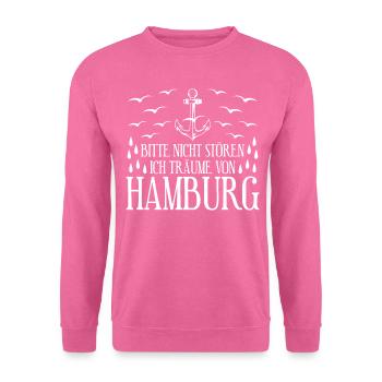 Hamburger Hafen - Unisex Pullover - Pink - Vorne