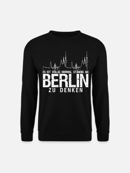 Berlin Pankow Berliner - Unisex Pullover - Schwarz