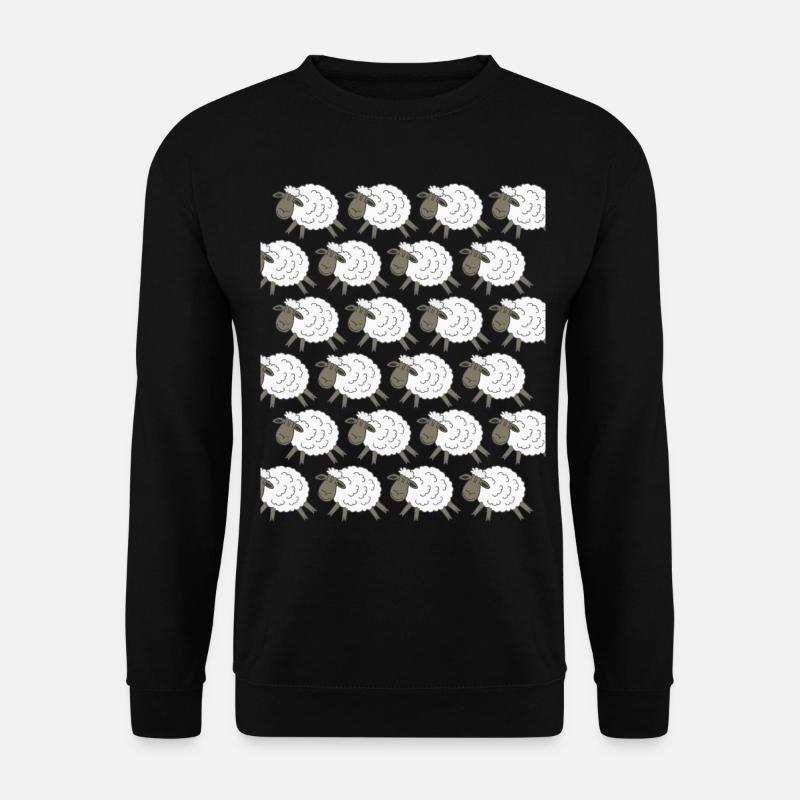 Moutons Moutons - Sweat-shirt Unisexe - noir
