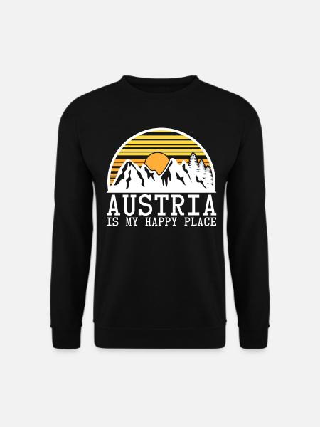 Austria - Unisex Sweatshirt - black