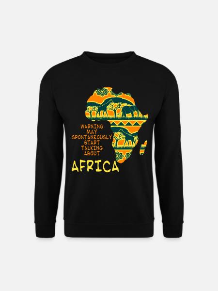 Afrika Safari - Unisex Pullover - Schwarz