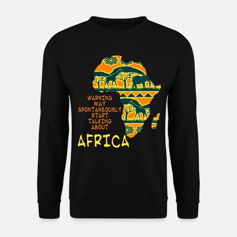 Afrika Safari - Unisex Pullover - Schwarz