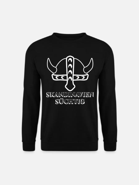Skandinavien Wikinger - Unisex Pullover - Schwarz