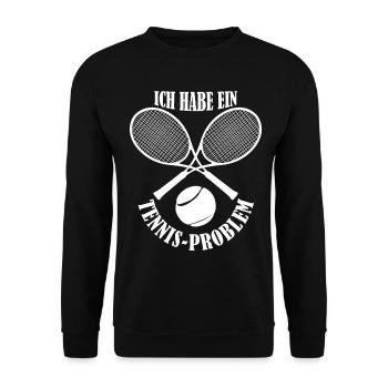 Tennis Tennis Dicton Raquette de tennis - Sweat-shirt Unisexe - noir - Devant - Alina (178cm) & Michal (187cm)